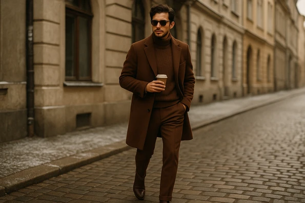 men's outfit for winter