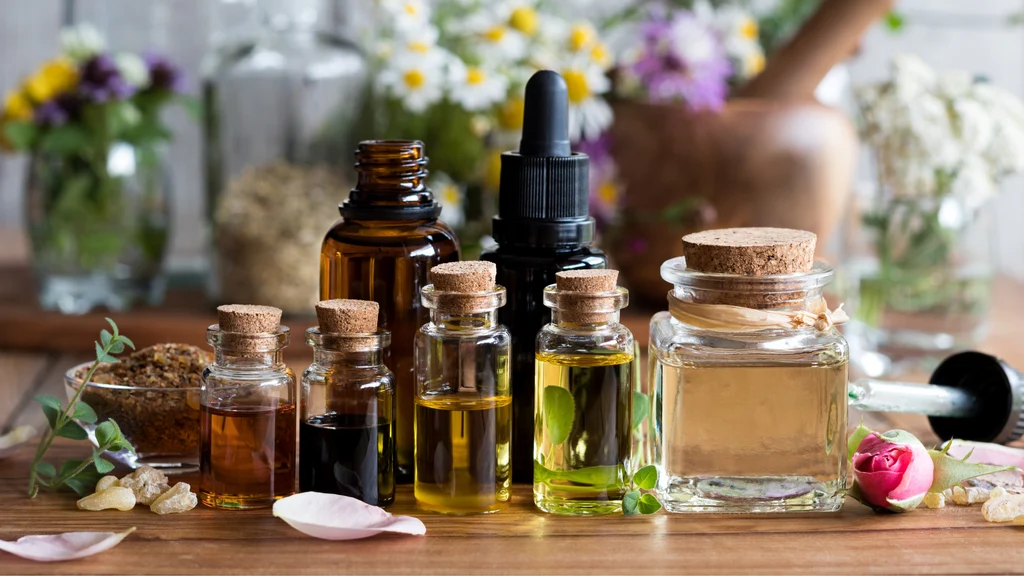 perfume and essential oils